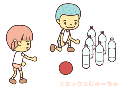 Plastic Bottle Bowling-c